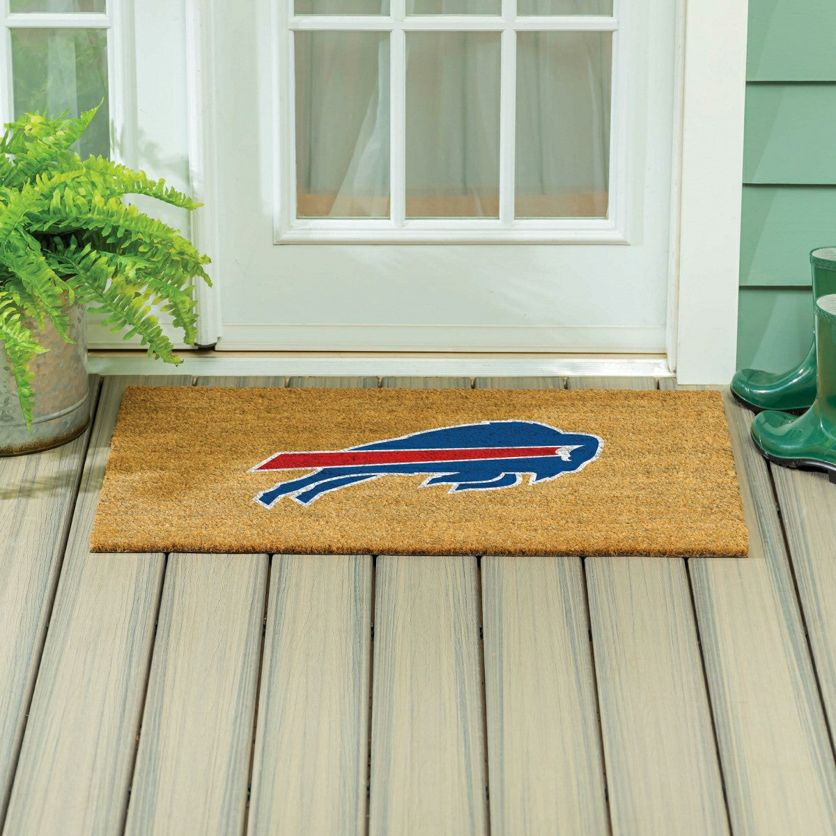Buffalo Bills Large Full Color Coir Mat, 36"x24" - NFL