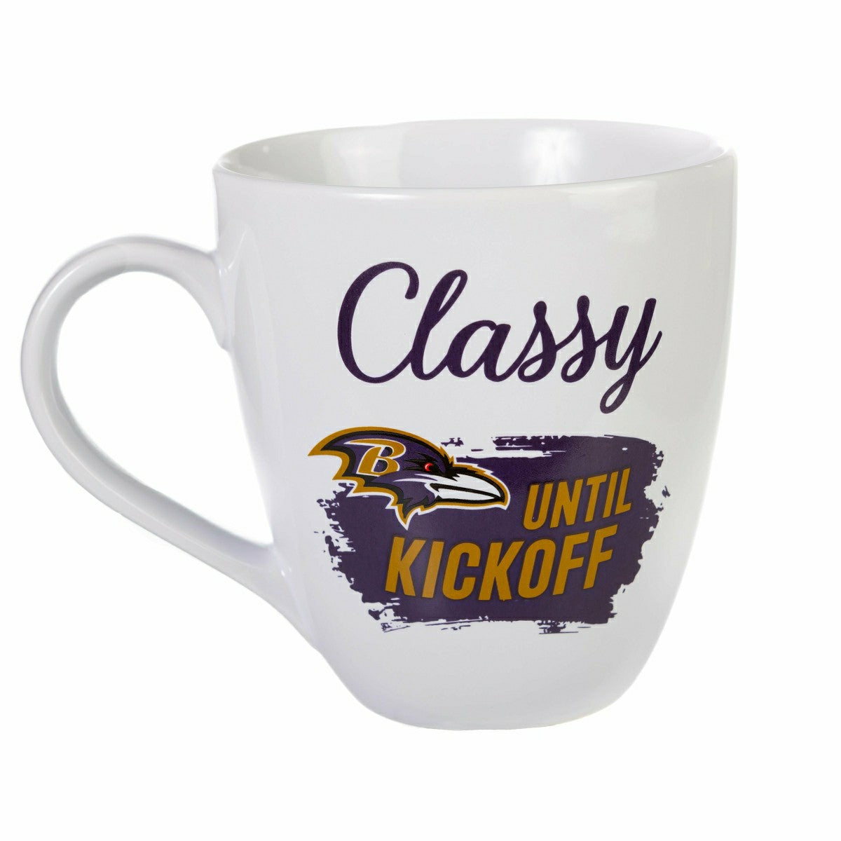Baltimore Ravens, Ceramic Cup O'Java 17oz Gift Set - NFL Home