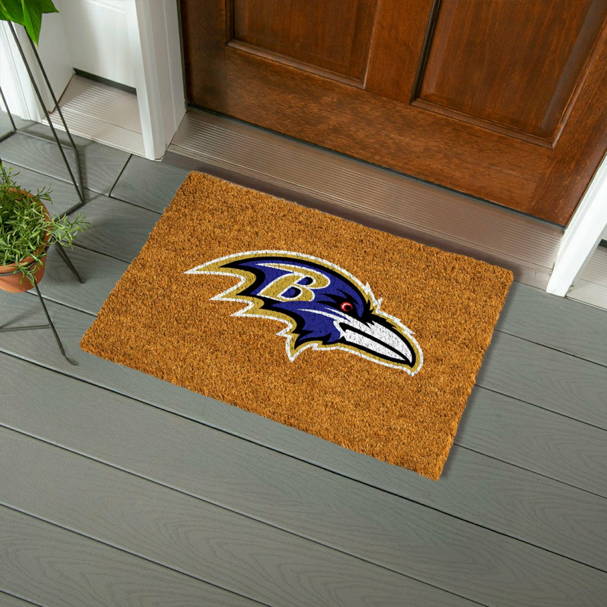 Coir Mat, 16"x28", Baltimore Ravens - NFL