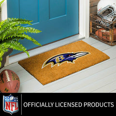 Coir Mat, 16"x28", Baltimore Ravens - NFL