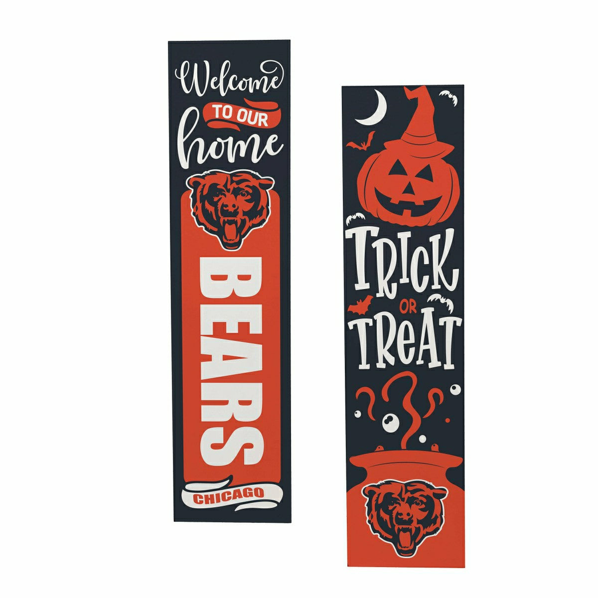 Chicago Bears 47" Double Sided Leaner, Halloween - NFL Home