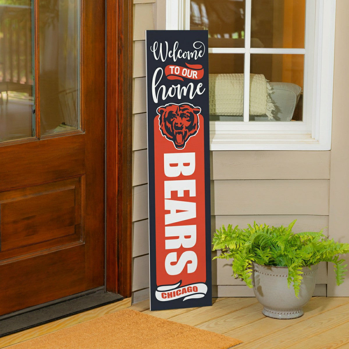 Chicago Bears 47" Double Sided Leaner, Halloween - NFL Home