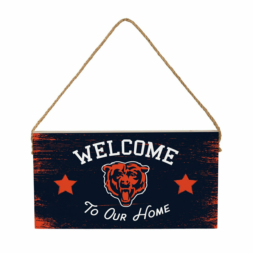 Chicago Bears Wood Wall Sign, 6x11 - NFL Home