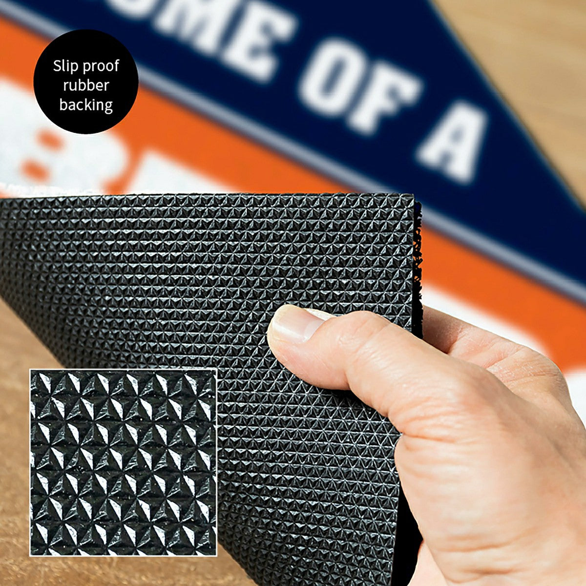 Chicago Bears, PVC Mat COLOR, Home of a Fan - NFL