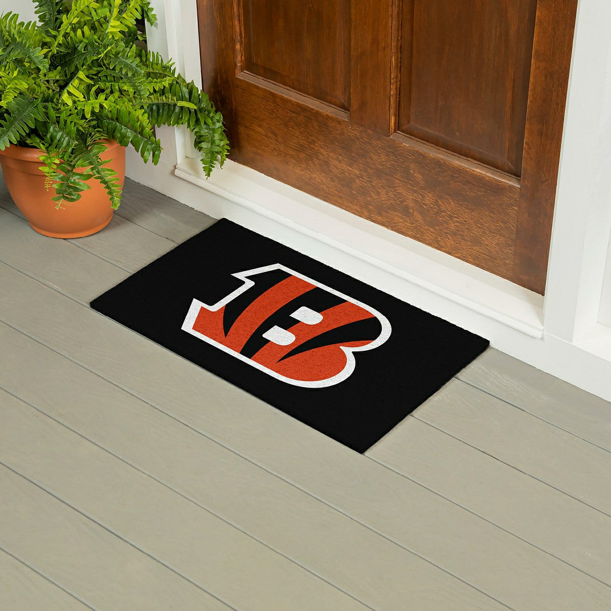 Full Color PVC Mat, 16" x 28", Cincinnati Bengals - NFL