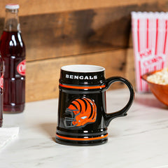 Cincinnati Bengals Ceramic Stein Cup, 24oz - NFL Home