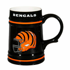 Cincinnati Bengals Ceramic Stein Cup, 24oz - NFL Home