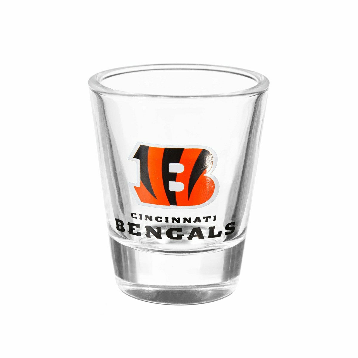 Cincinnati Bengals 4-Piece Ceramic and Glass 2oz. Shot Glass Set - NFL Home