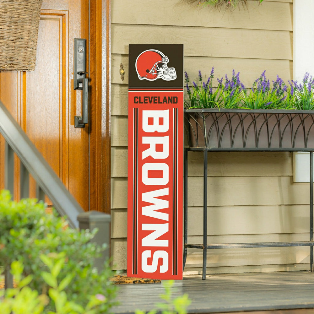 Cleveland Browns Fall Seasonal Double Sided Large Leaner, 46" - NFL Home
