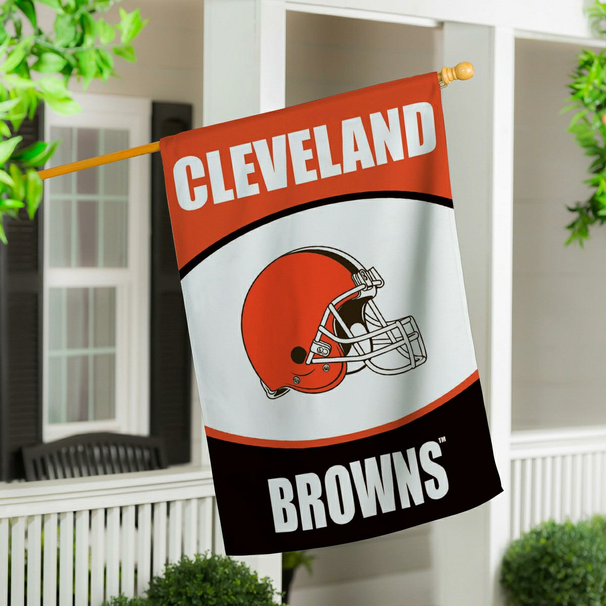 Cleveland Browns Suede House Flag - NFL