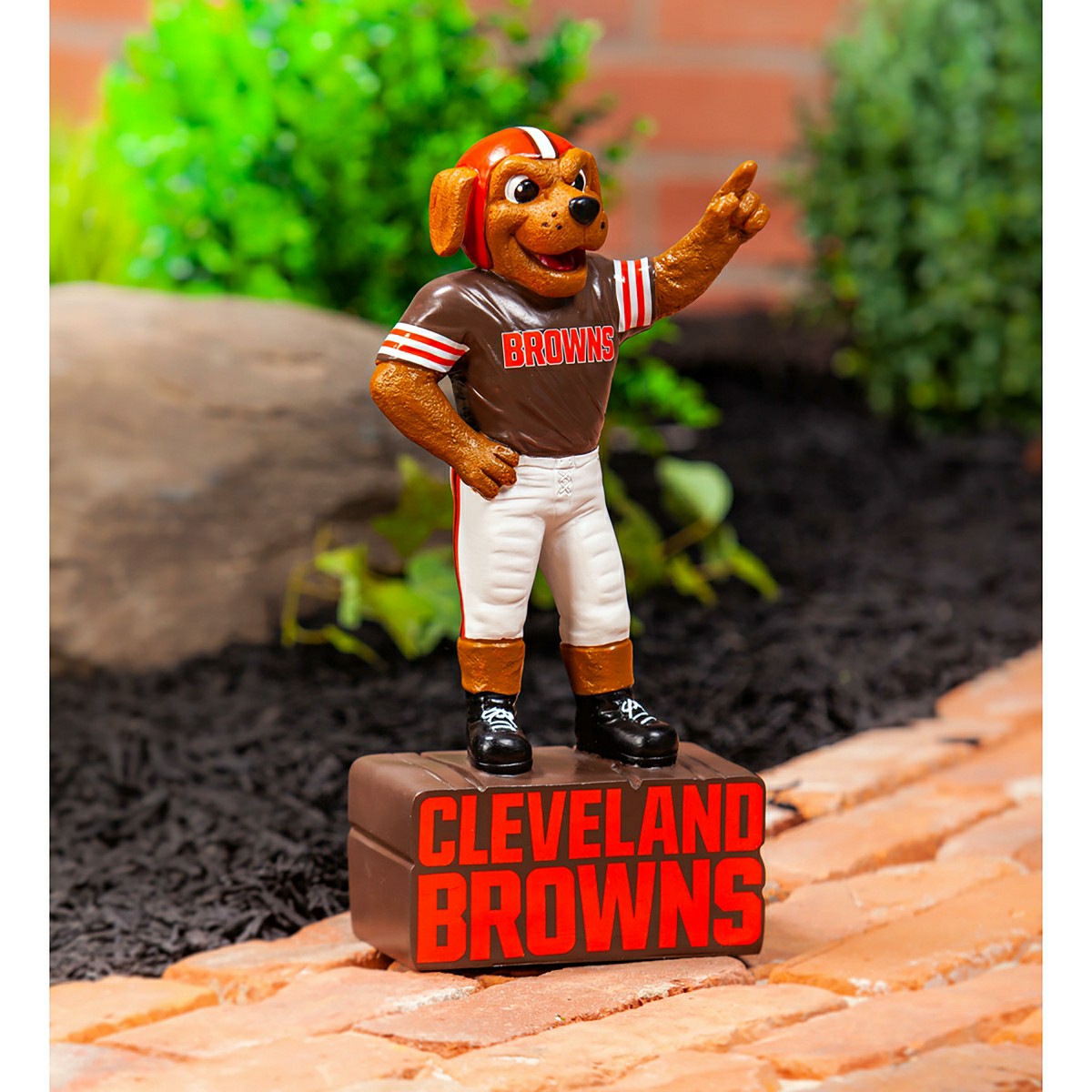 Cleveland Browns Mascot Statue   MyEvergreen - NFL Home