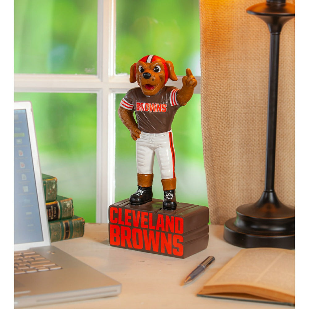 Cleveland Browns Mascot Statue   MyEvergreen - NFL Home