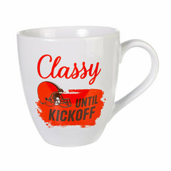 Cleveland Browns, Ceramic Cup O'Java 17oz Gift Set - NFL