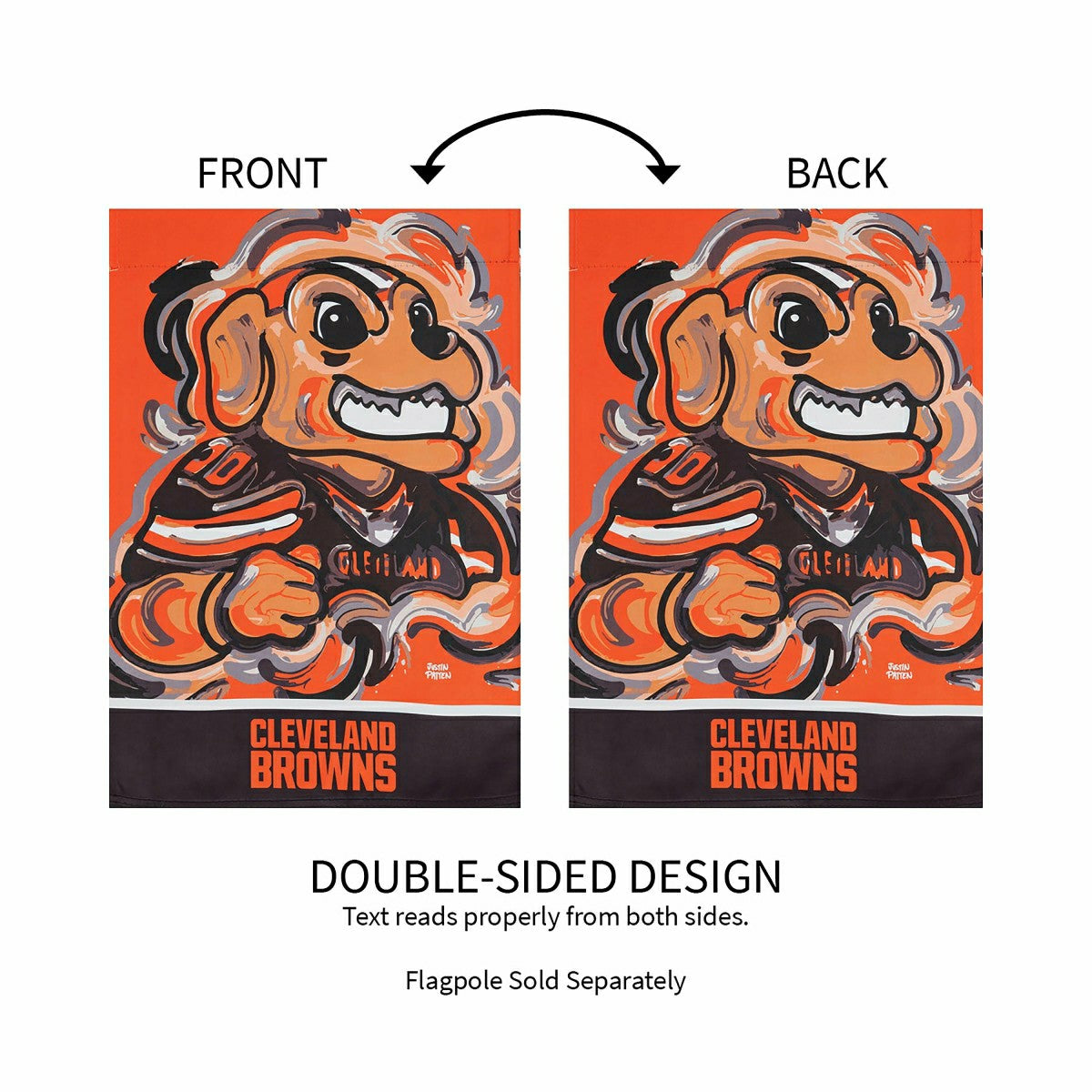 Cleveland Browns, Suede GDN Justin Patten - NFL