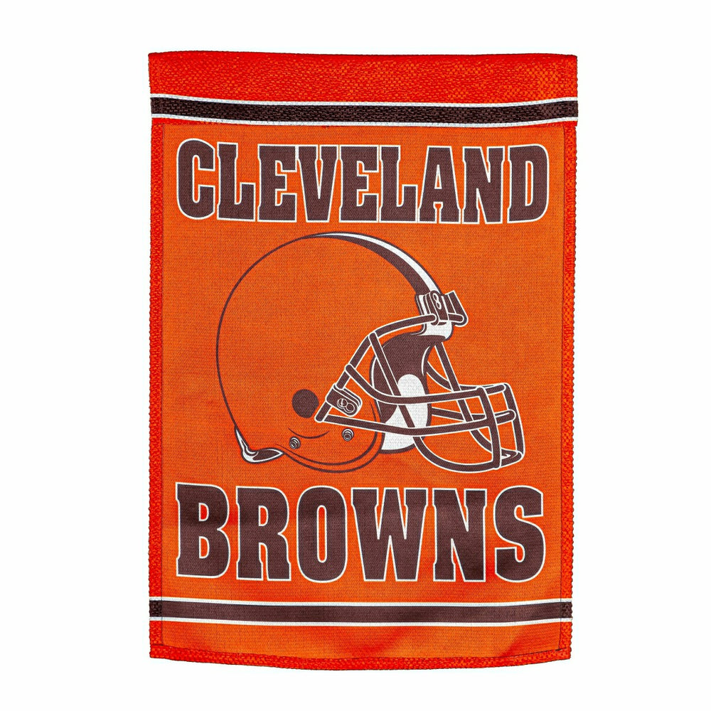 Cleveland Browns Embossed Suede House Flag - NFL Home
