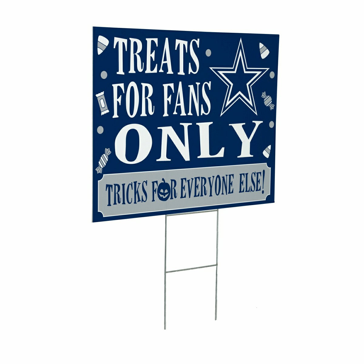 Dallas Cowboys Yard Sign, Halloween Treats for Fans - NFL Home