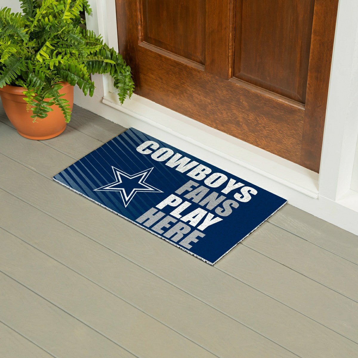 Dallas Cowboys Fan Mat, 28"x16" - NFL