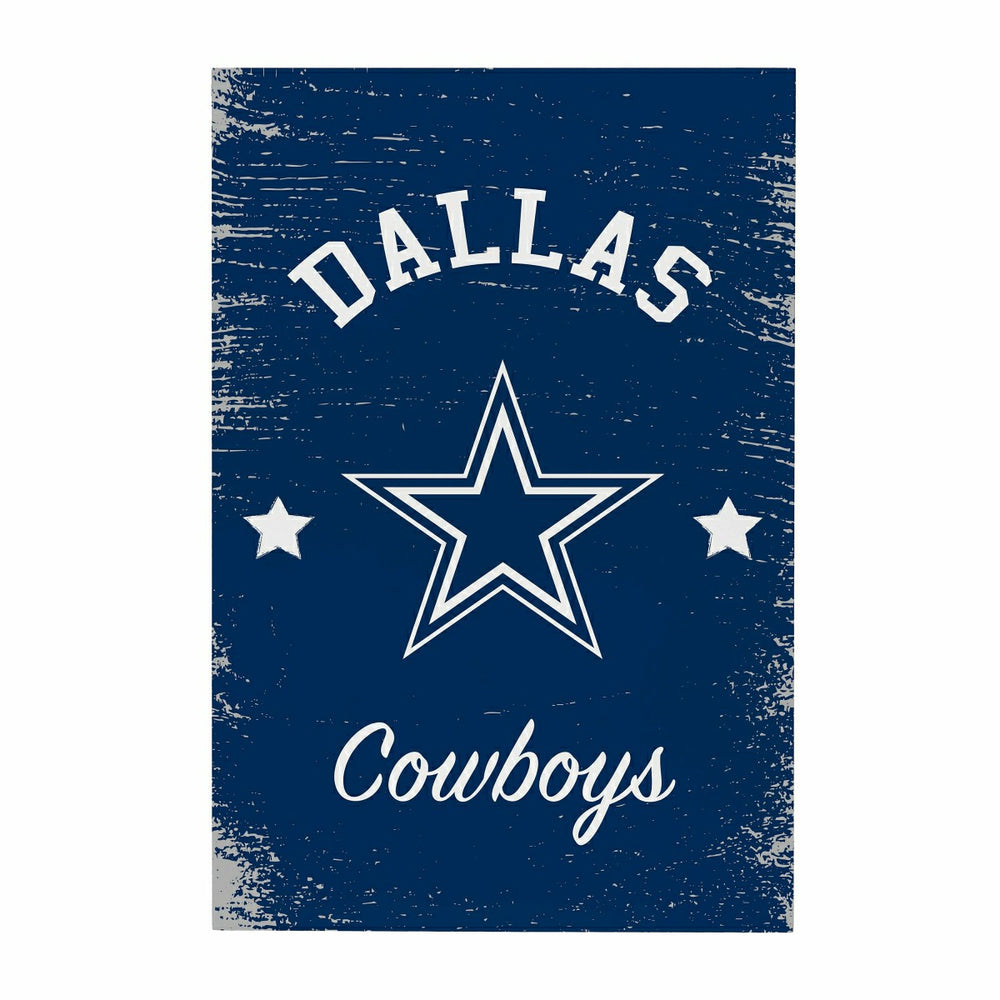 Dallas Cowboys Wood Wall Sign, 16x24 - NFL Home