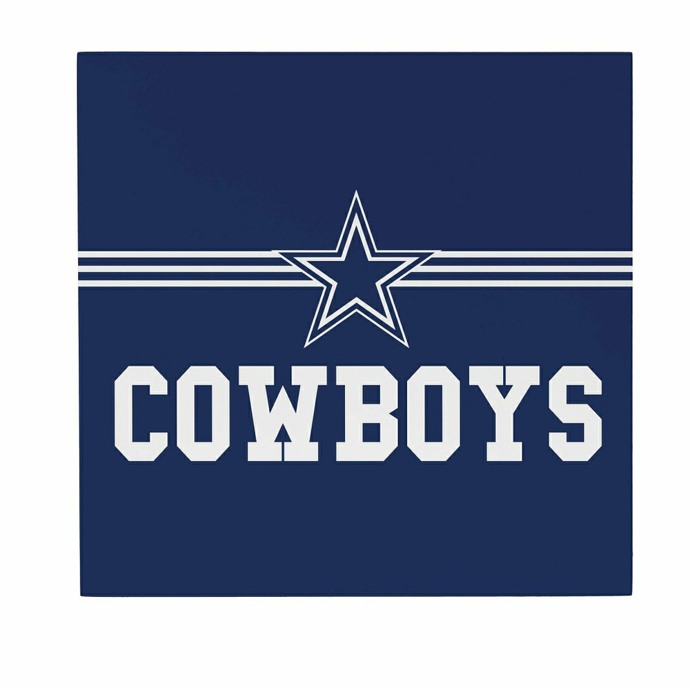 Dallas Cowboys Wood Wall Sign, 12x12 - NFL Home