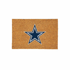 Dallas Cowboys Large Full Color Coir Mat, 36"x24" - NFL