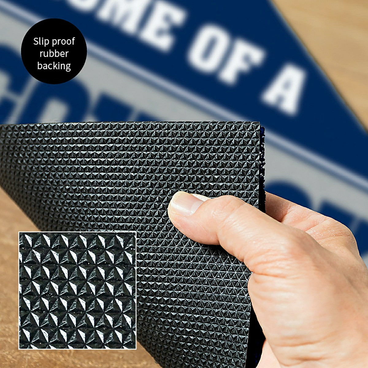 Dallas Cowboys, PVC Mat COLOR, Home of a Fan - NFL