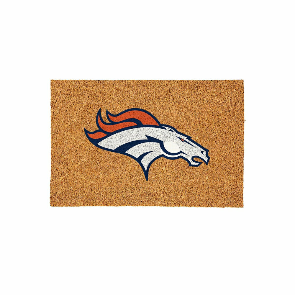 Denver Broncos Large Full Color Coir Mat, 36"x24" - NFL