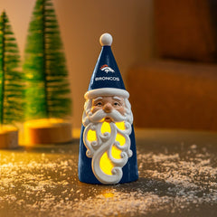 Denver Broncos Santa LED Statuary, 8" - NFL Home