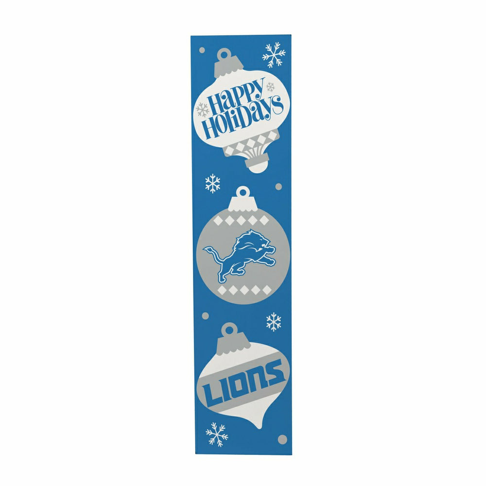 Detroit Lions 47" Double Sided Leaner, Christmas - NFL Home