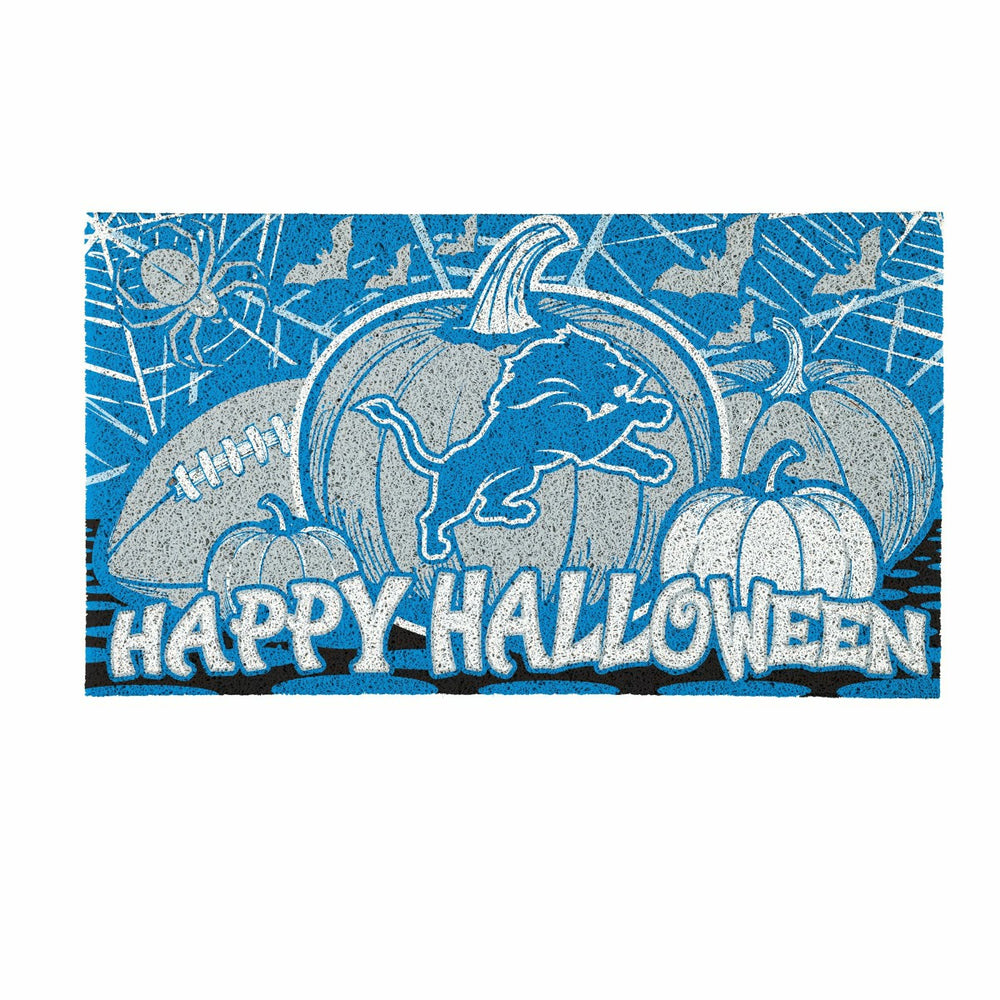 Detroit Lions Halloween PVC Mat, 28"x16" - NFL
