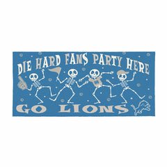 Detroit Lions Flocked Coir Halloween Sassafras Switch Mat, 22"x10" - NFL