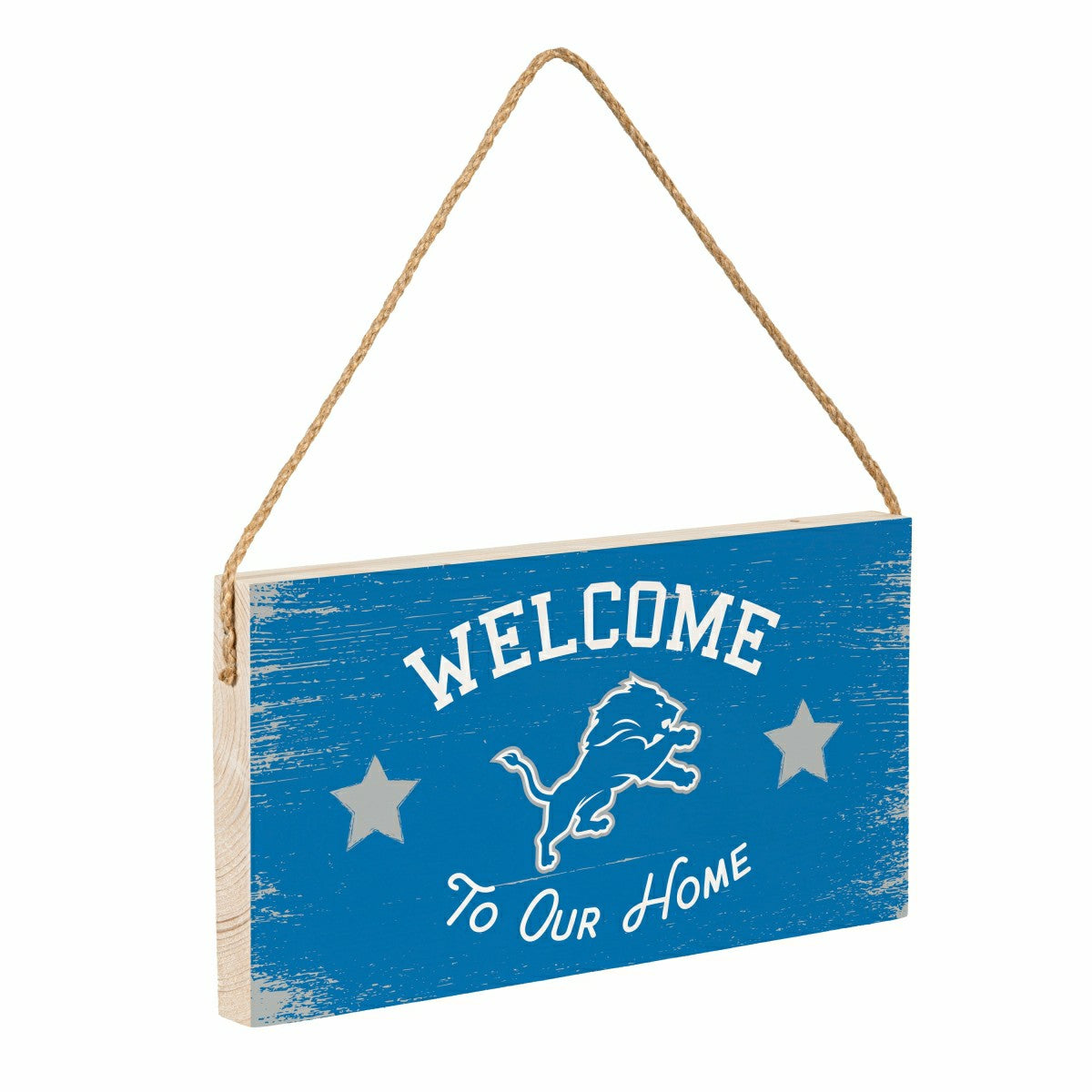 Detroit Lions Wood Wall Sign, 6x11 - NFL Home