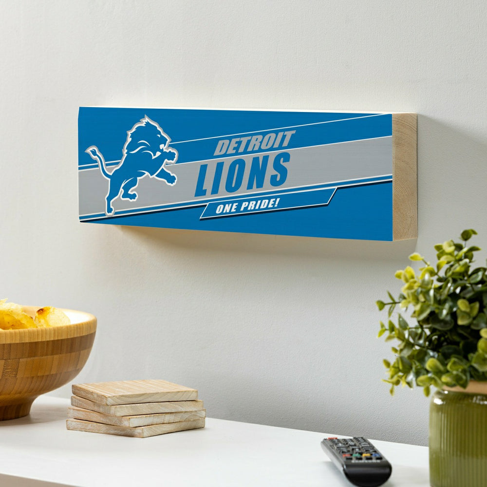 Detroit Lions Mantle Sign, Down Home Fans, 5x18 - NFL Home