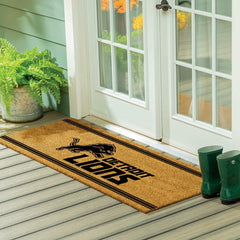 Detroit Lions Extra Large One Color Coir Mat, 60"x24" - NFL