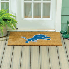 Detroit Lions Large Full Color Coir Mat, 36"x24" - NFL