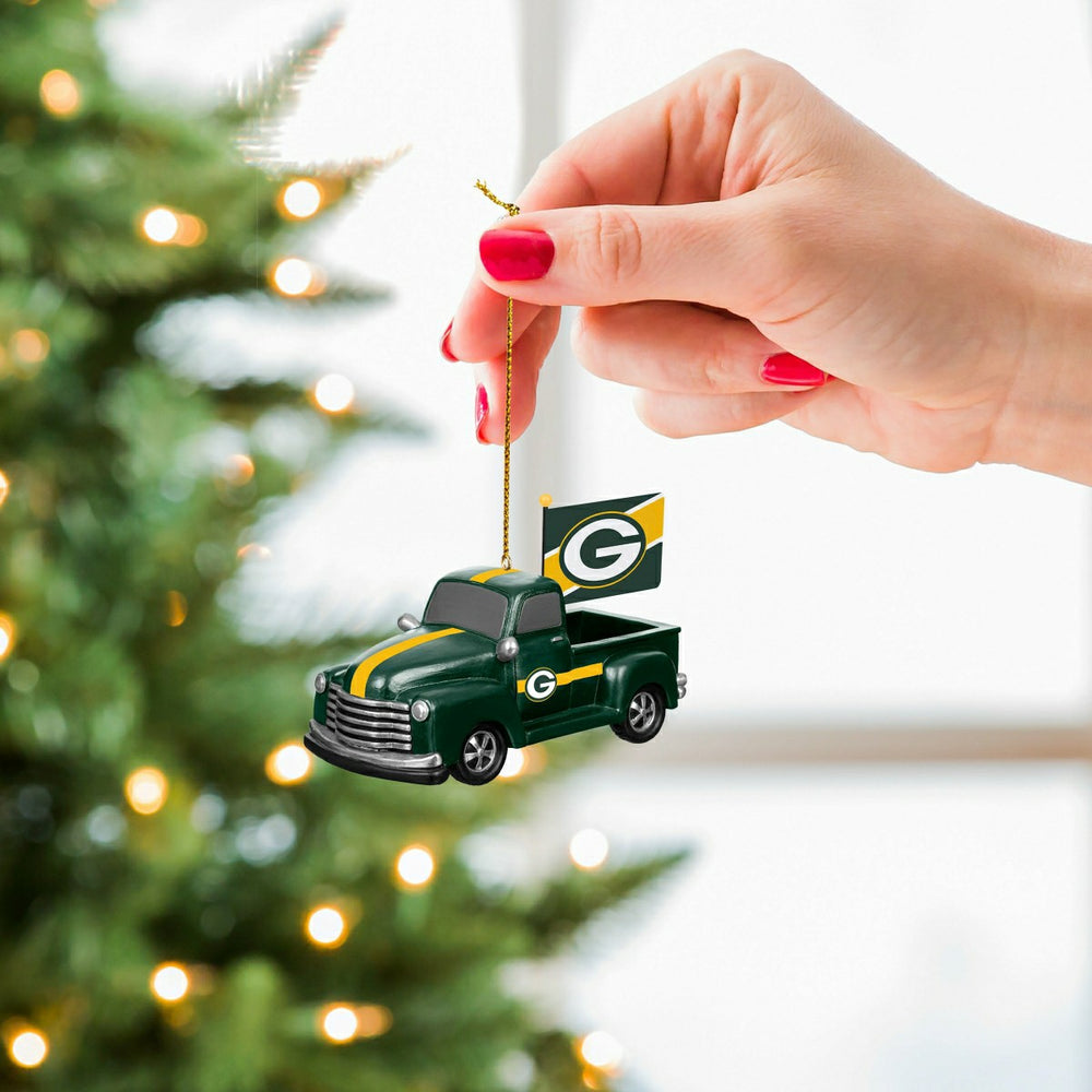 Green Bay Packers Mini Tabletop Rally Truck - NFL Home