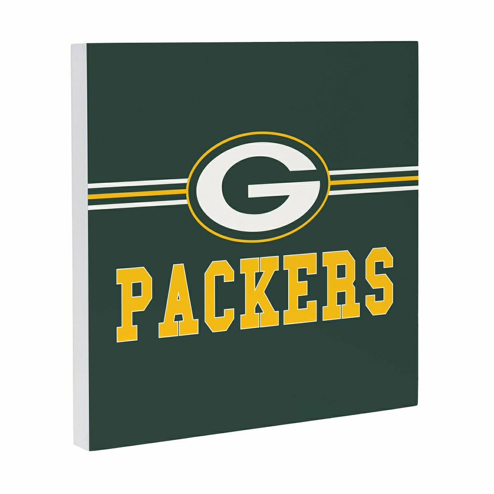 Green Bay Packers Wood Wall Sign, 12x12 - NFL Home