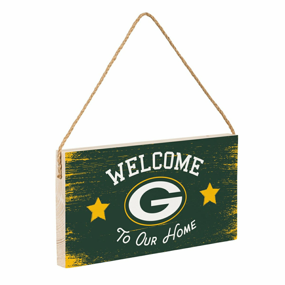 Green Bay Packers Wood Wall Sign, 6x11 - NFL Home