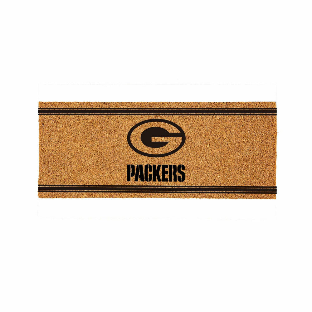 Green Bay Packers Extra Large One Color Coir Mat, 60"x24" - NFL