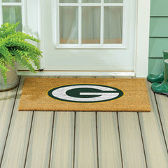 Green Bay Packers Large Full Color Coir Mat, 36"x24" - NFL