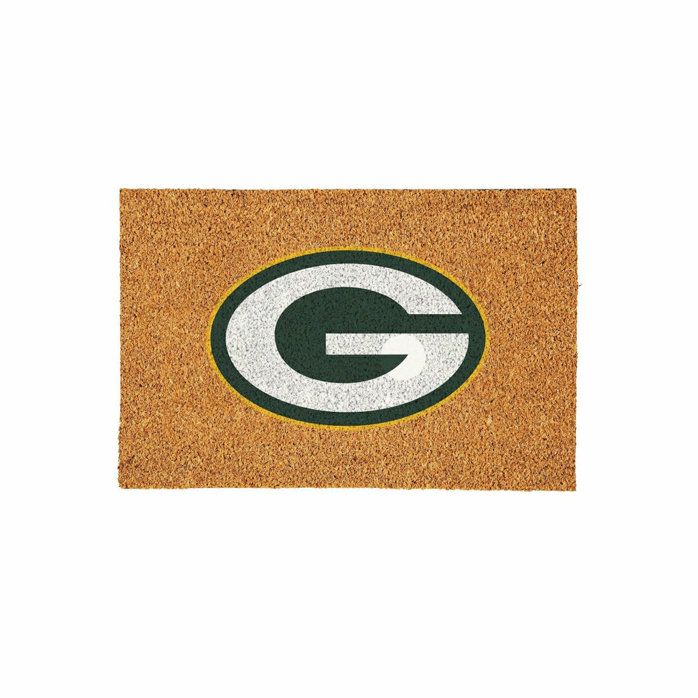 Green Bay Packers Large Full Color Coir Mat, 36"x24" - NFL