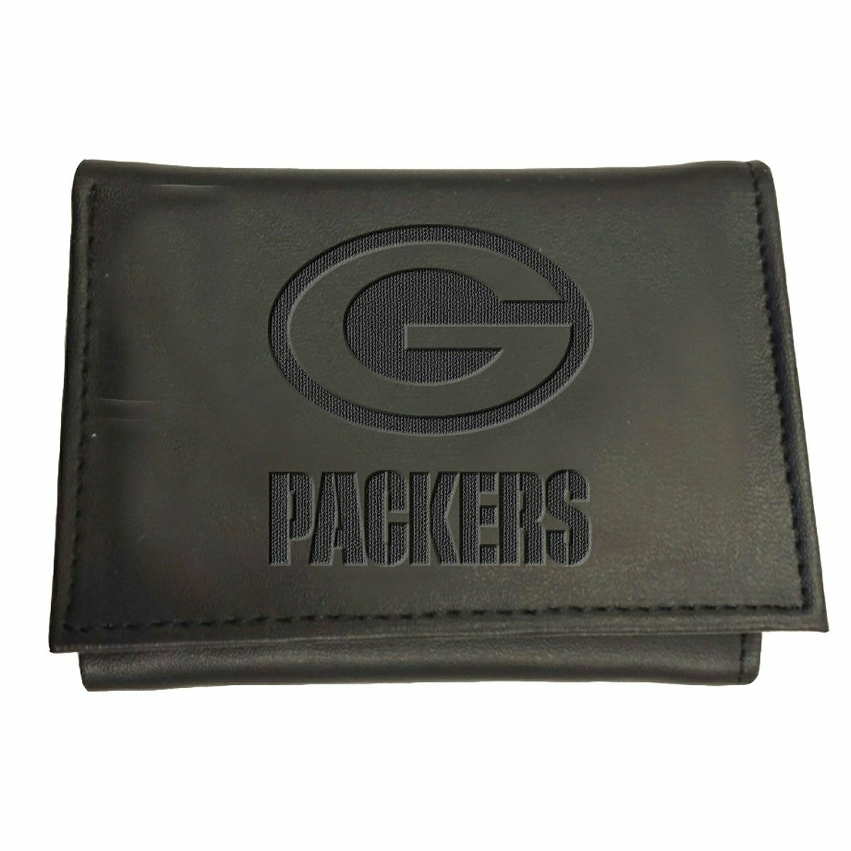 Green Bay Packers, Tri-Fold Wallet, Black - NFL Home
