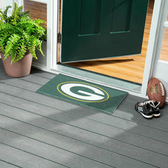 Full Color PVC Mat, 16" x 28", Green Bay Packers - NFL