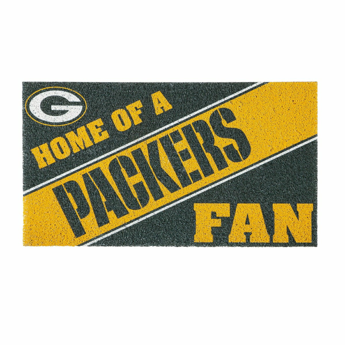 Green Bay Packers, PVC Mat COLOR, Home of a Fan - NFL