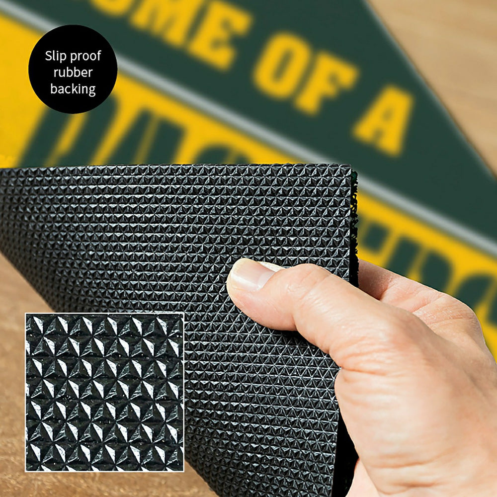 Green Bay Packers, PVC Mat COLOR, Home of a Fan - NFL