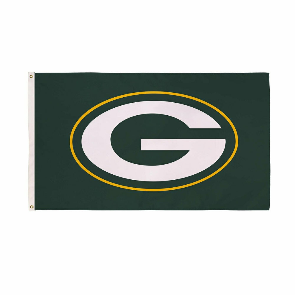 Green Bay Packers Single Sided Estate Flag with 2 Grommets, 3'x5' - NFL Home