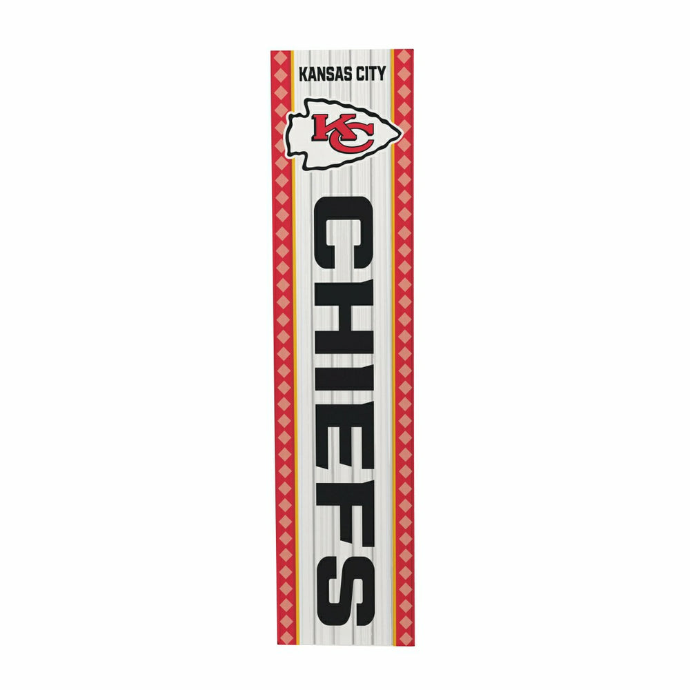 47" Double Sided Leaner, Kansas City Chiefs, Christmas - NFL Home