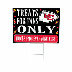 Kansas City Chiefs Yard Sign, Halloween Treats for Fans - NFL Home