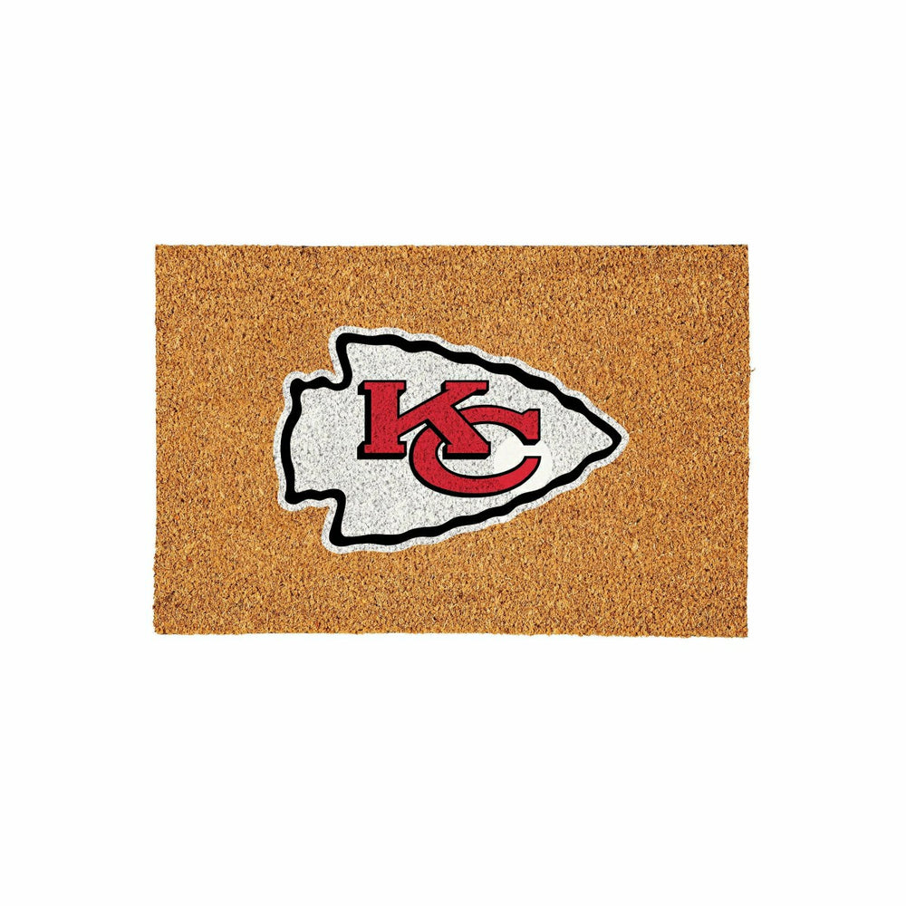 Kansas City Chiefs Large Full Color Coir Mat, 36"x24" - NFL