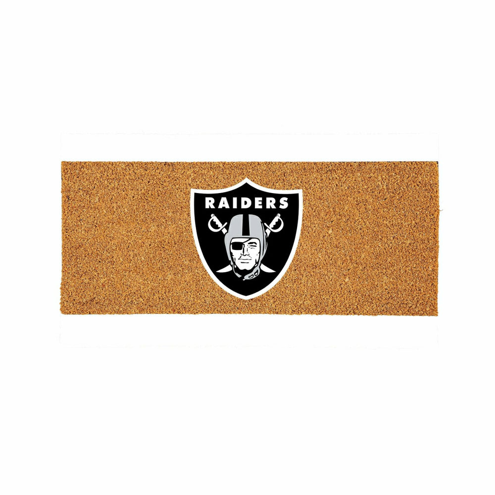 Las Vegas Raiders Extra Large Full Color Coir Mat, 60"x24" - NFL