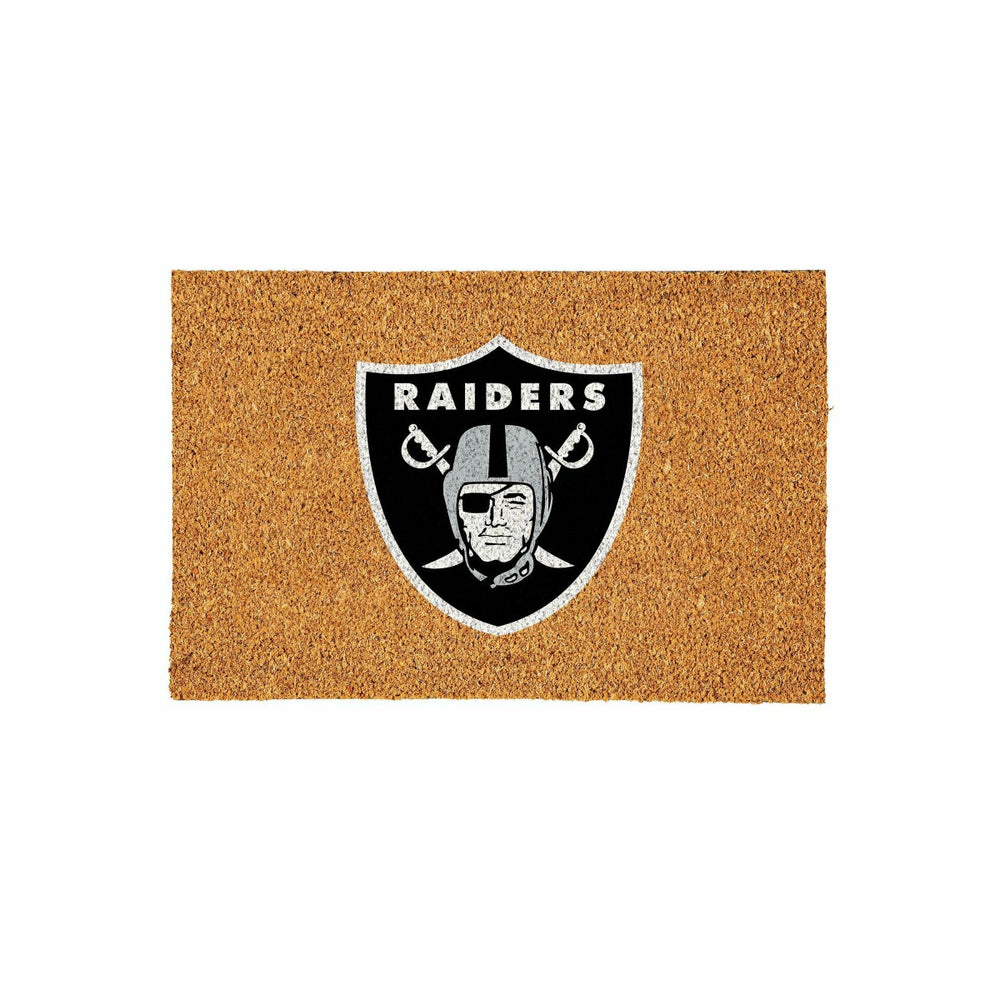 Las Vegas Raiders Large Full Color Coir Mat, 36"x24" - NFL